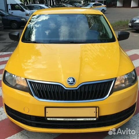 Аренда авто под такси Skoda Rapid