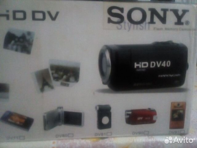 Видеокамера sony
