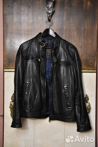 Кожаная куртка Massimo Dutti