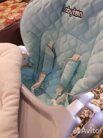 Стул для кормления Babyton Голубой