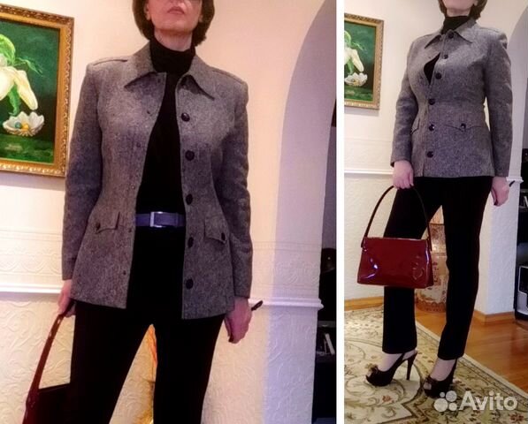 Жакет брендовый Biblos 46 твид оригинал Жакет брендовый Biblos 46 твид оригинал