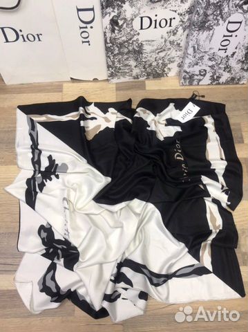 Новый женский шёлковый платок Dior