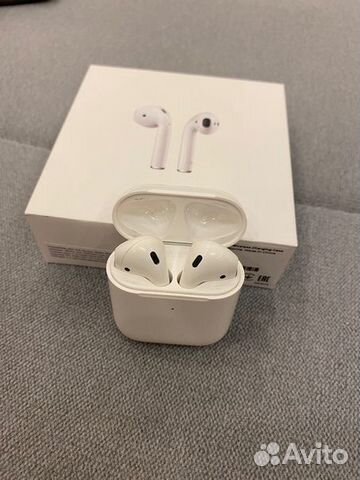 Беспроводные наушники airpods 2 apple Беспроводные наушники airpods 2 apple