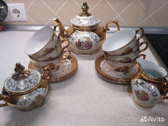 Сервиз чайный Бавария Япония Сервиз чайный Бавария Япония