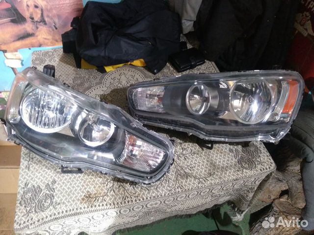 Оригинальные фары Lancer 10 Оригинальные фары Lancer 10
