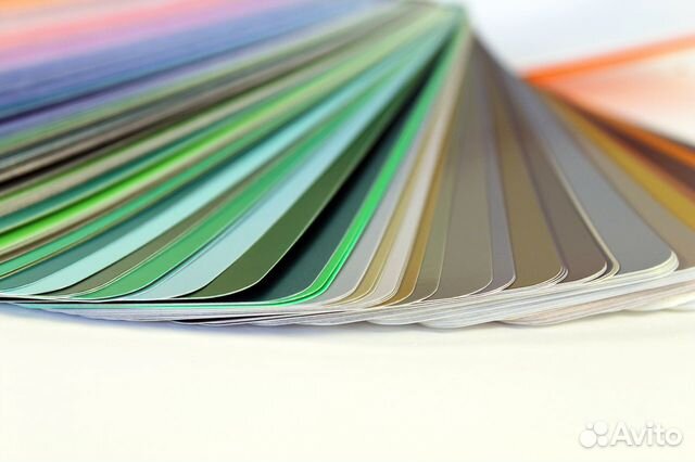 Каталоги цветов RAL Classic K5 (полуматовые веера)