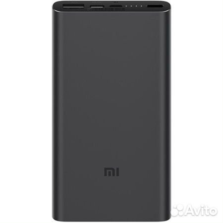 Аккумулятор Xiaomi Mi Power Bank 3 10000 Черный Аккумулятор Xiaomi Mi Power Bank 3 10000 Черный