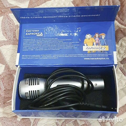 Микрофон для караоке bbk-DM110