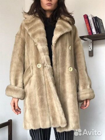Шуба из натурального меха. бу