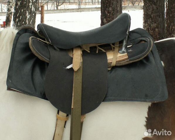 Кавалерийское седло для лошади купить на Зозу.ру - фотография № 1
