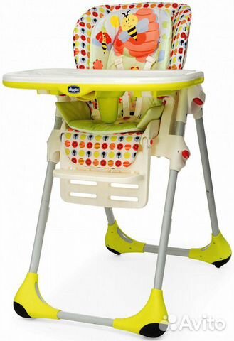 Стульчик для кормления Chicco Polly 2 в 1