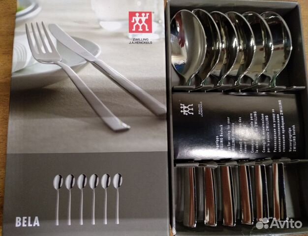 Новый набор чайных ложек Zwilling