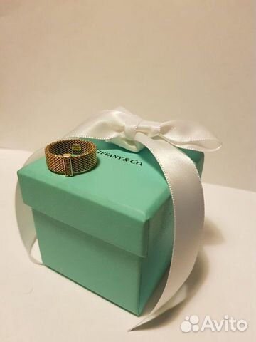 Кольцо Tiffany&Co Somerset collection золото, брил