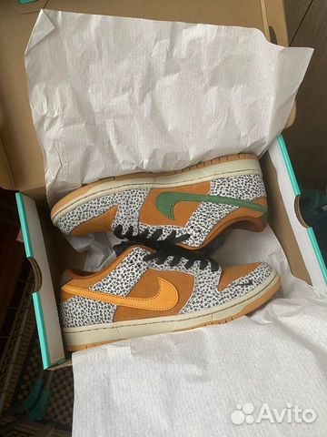 Nike SB Dunk Low Pro Safari 2020 купить в Москве | Личные вещи | Авито