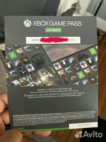 Подписка game pass ultimate xbox Подписка game pass ultimate xbox