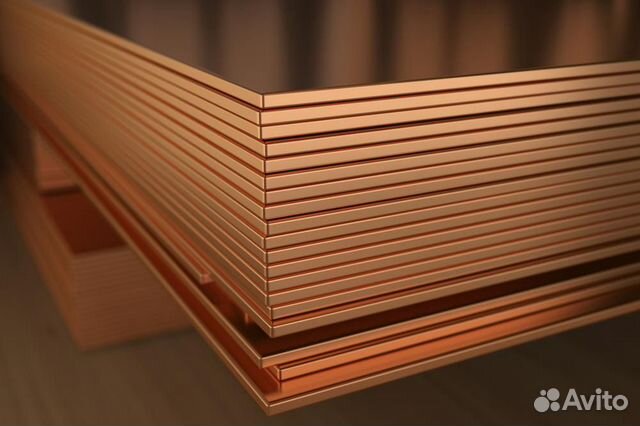 Медный лист r0.4 - r 80 Медный лист r0.4 - r 80