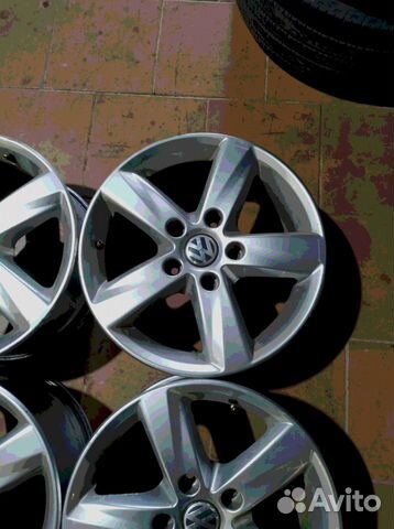 Диски бу оригинал R17 LU на VW Touareg Диски бу оригинал R17 LU на VW Touareg