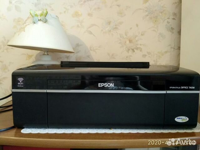 Принтер Epson T40W, цветной, с WiFi 89038239581 купить 1