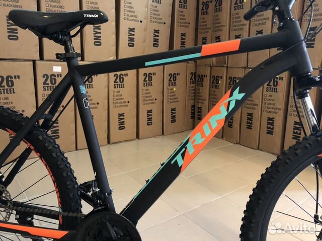 Новый велосипед trinx m136