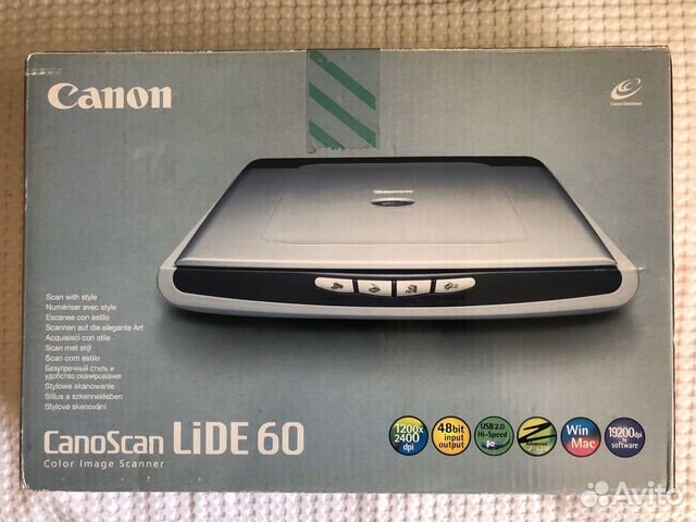 Canoscan lide 60