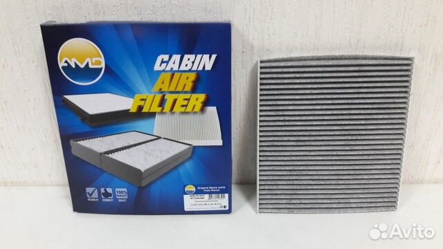 Фильтр салонный Угольный Солярис Рио Solaris AMD