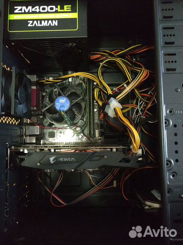 Игровой Intel Core I5 4590+8GB DDR3+RX570