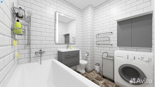 2-к квартира, 41.3 м², 3/5 эт.