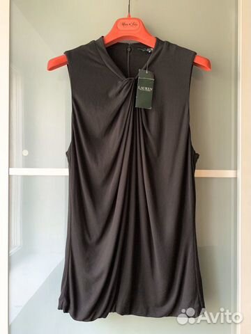 Топ из вискозы новый Ralph Lauren, р. L-XL (48) Топ из вискозы новый Ralph Lauren, р. L-XL (48)