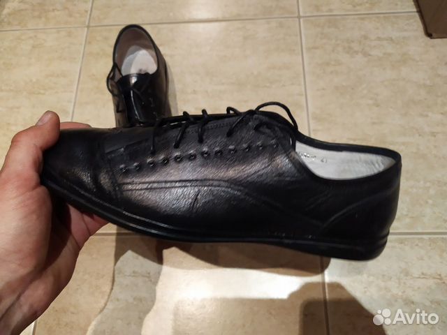 Кожаные туфли MakFine 42р