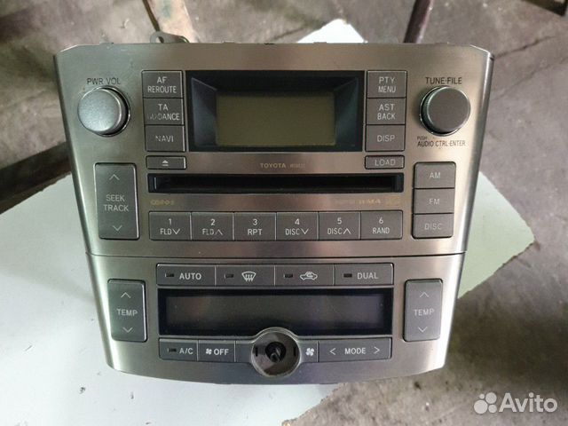 Магнитола мр3 в сборе тойота авенсис т250