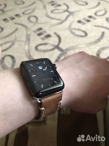 Apple Watch series 2 42мм Steel black Apple Watch series 2 42мм Steel black