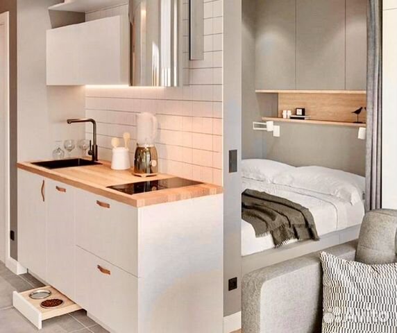 Студия, 21.7 м², 1/5 эт.
