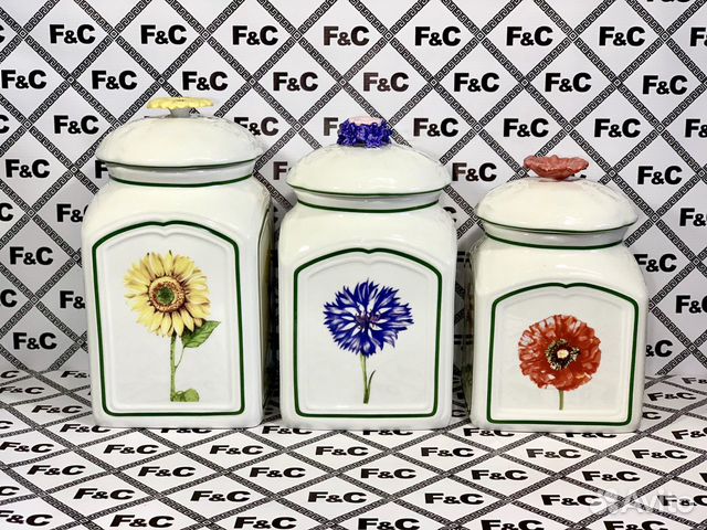 Villeroy & Boch Flora кувшин и банки для хранения