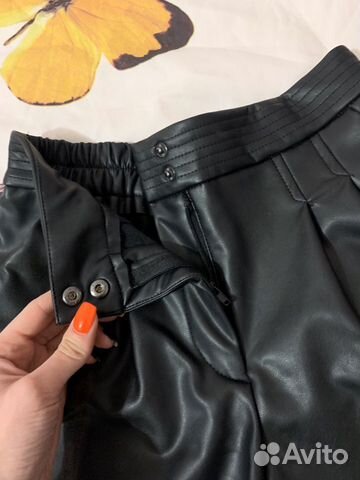 Кожаные шорты zara Кожаные шорты zara