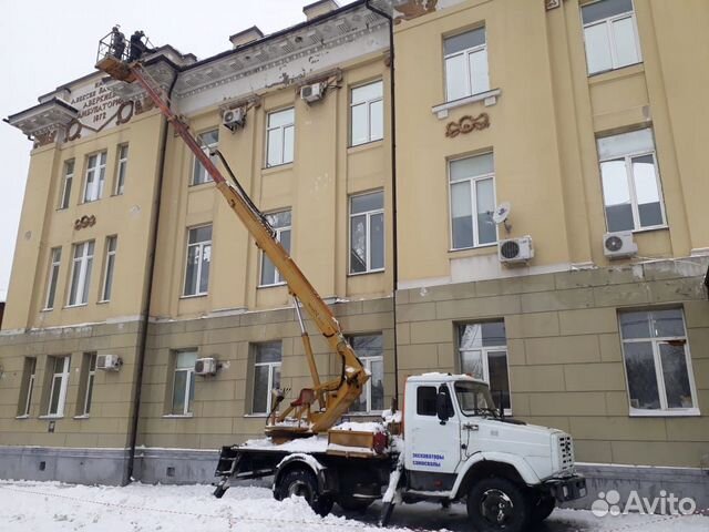 Автовышка 19 23 24 метра Экскаватор камаз