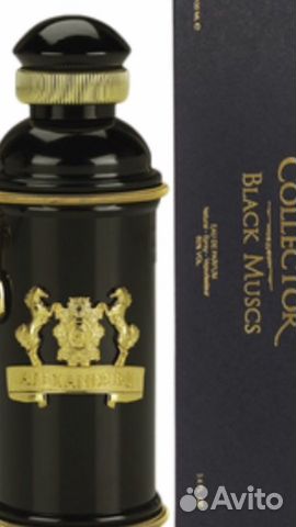 Парфюмерная вода Alexandre J Black Muscs Парфюмерная вода Alexandre J Black Muscs