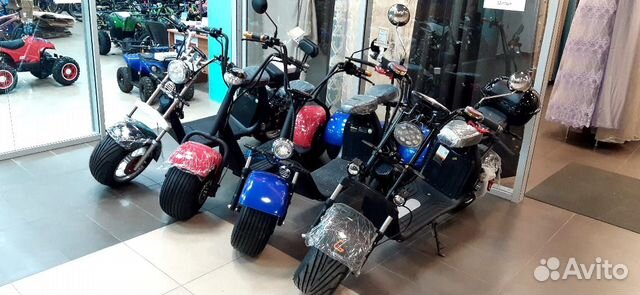 Электроскутер Электромотоцикл CityCoco 2000w 20Ah