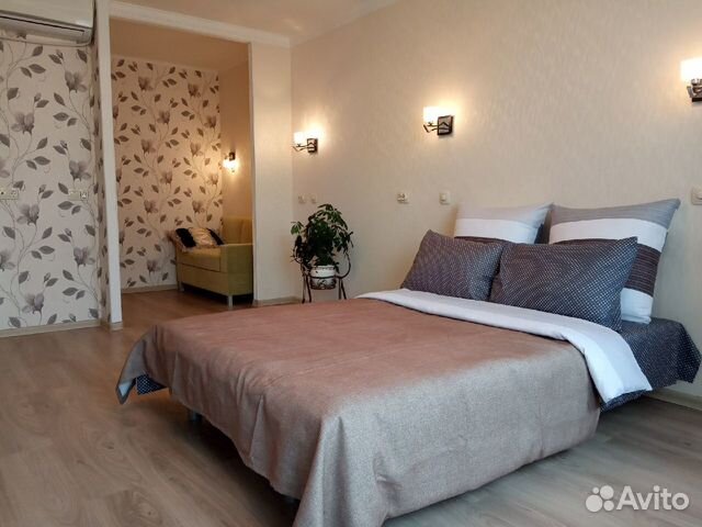 

1-к. квартира, 42 м², 2 кровати