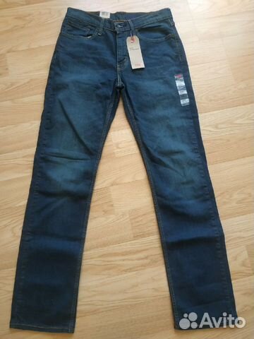 Джинсы Levis темно синие мужские новые 32-34 Джинсы Levis темно синие мужские новые 32-34