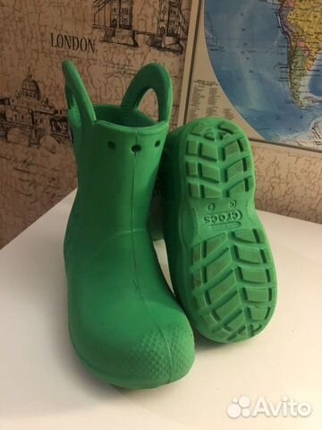 Резиновые сапоги crocs c9
