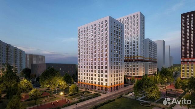 1-к квартира, 35.7 м², 12/17 эт.