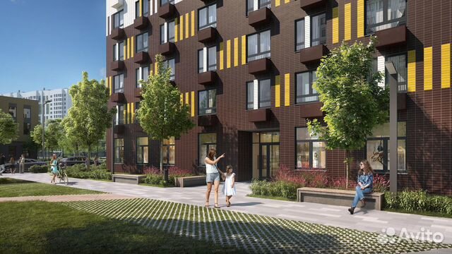 2-к квартира, 68.8 м², 13/17 эт.