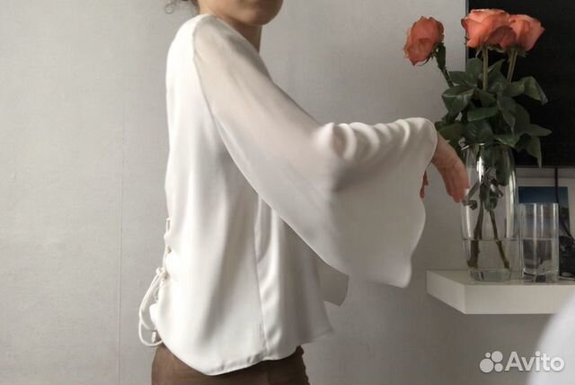 Рубашка блузка топ Zara
