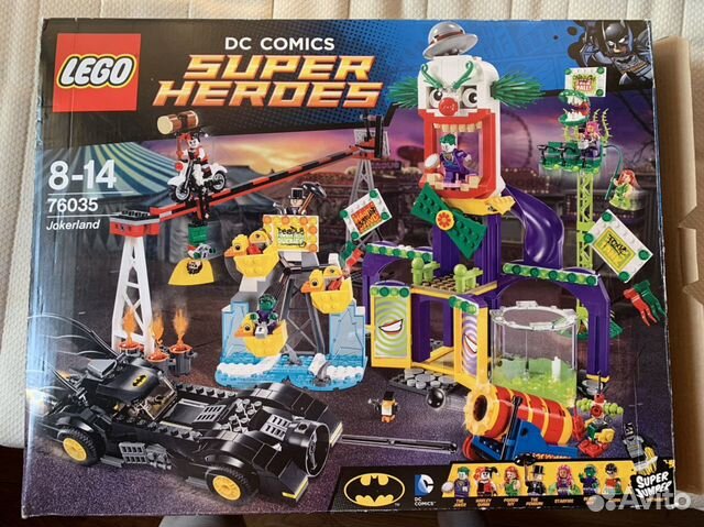 Lego супер герои джокерленд 76035 Lego супер герои джокерленд 76035