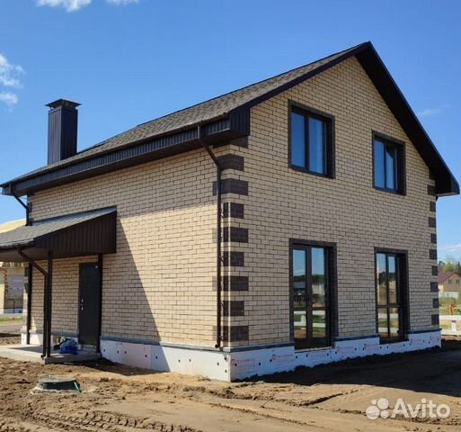 Коттедж 126.6 м² на участке 12.6 сот. Коттедж 126.6 м² на участке 12.6 сот.