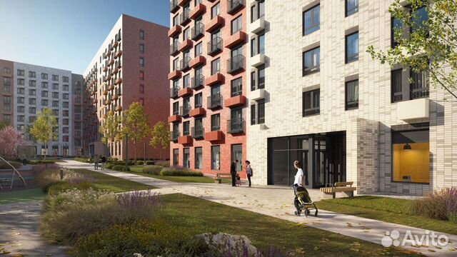 1-к квартира, 36.1 м², 8/9 эт.