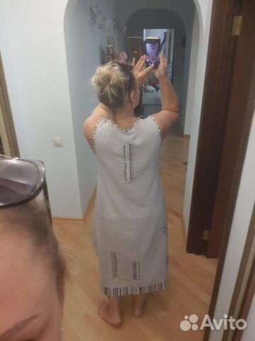 Платье лён Италия Платье лён Италия