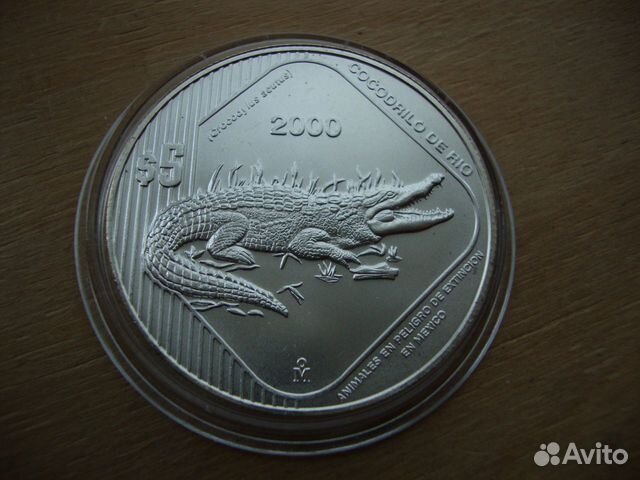Мексика 5 песо 2000-2001 Животные птицы 7 шт Сереб Мексика 5 песо 2000-2001 Животные птицы 7 шт Сереб