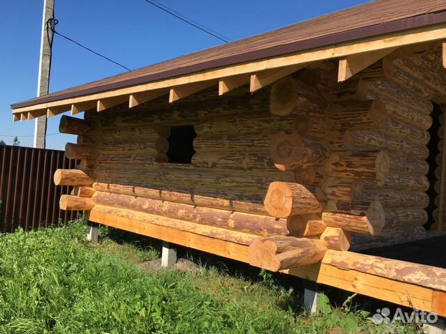 Сруб дома