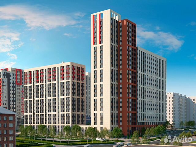 4-к квартира, 77.3 м², 18/24 эт. 4-к квартира, 77.3 м², 18/24 эт.